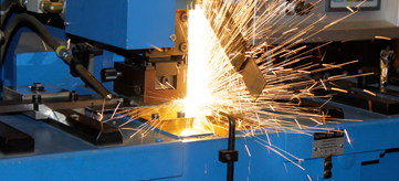 Сварка ленточных пил выполняется на немецком оборудовании